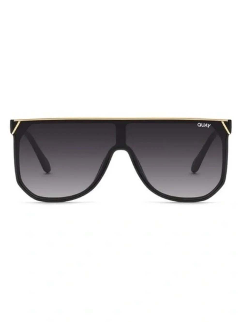QUAY Headliner Sunglasses - Black Frame / Smoke Lens - NWT - Picture 1 of 7